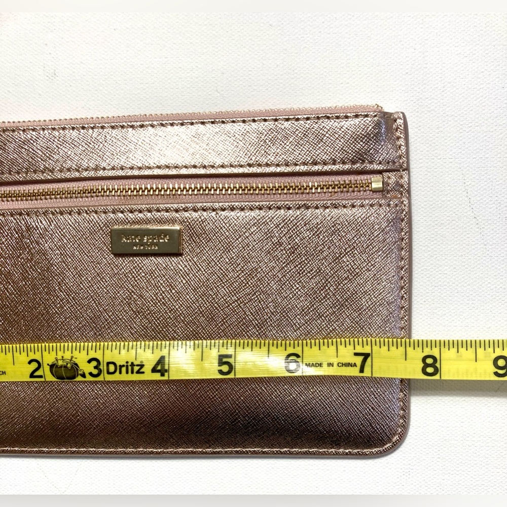 Kate Spade Laurel Way Tinie Wristlet in Rose Gold - Picture 9 of 9